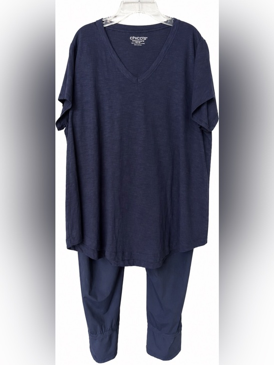 Chico's Pants - Chico's - 2 Pieces for One Price! Dark Navy Lightweight Pants & Top 14